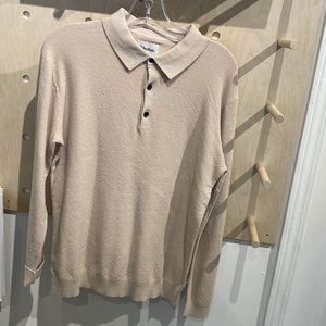 Rhythm Beige Polo Shirt